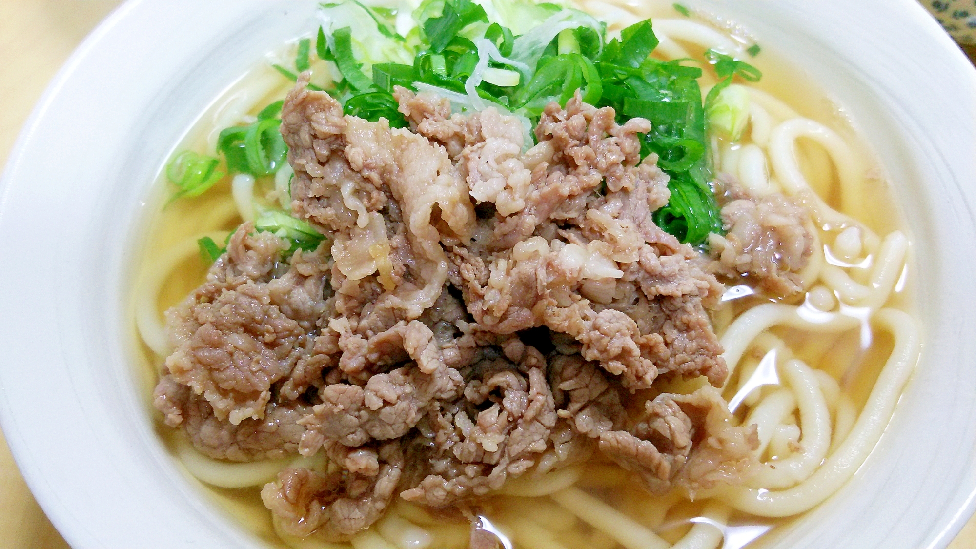 【牛こま切れ】牛肉特盛肉うどん