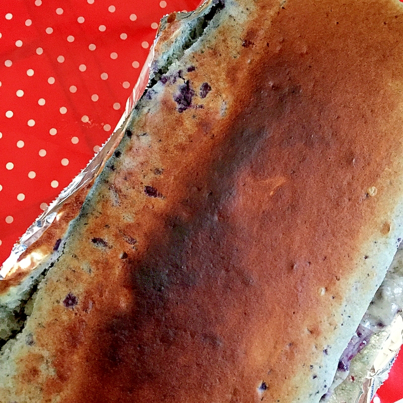 トースターで！ブルーベリージャムのケーキ♡