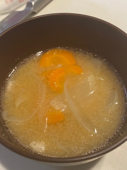 味噌汁はいつも出汁パックで作るのですが、ほんだしで簡単に作れて美味しかったです！