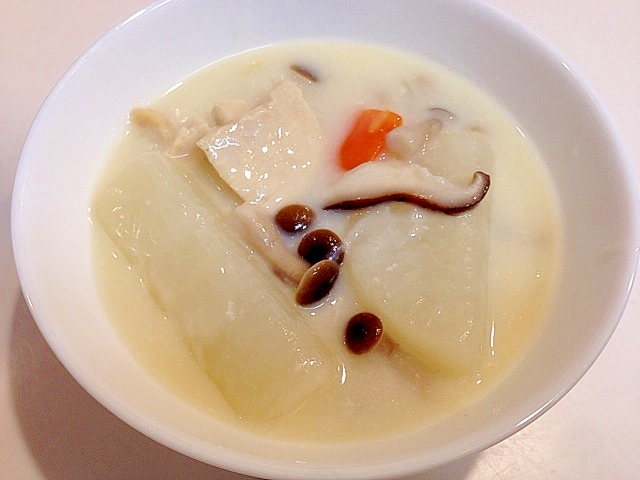 大根ときのこの あったかチキンシチュー レシピ 作り方 By アボカドプリン 楽天レシピ