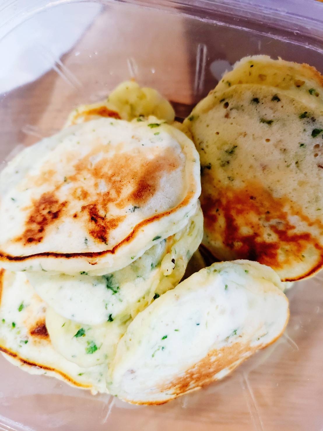 1歳半の息子に ほうれん草入りホットケーキ レシピ 作り方 By ユーママちゃん 楽天レシピ