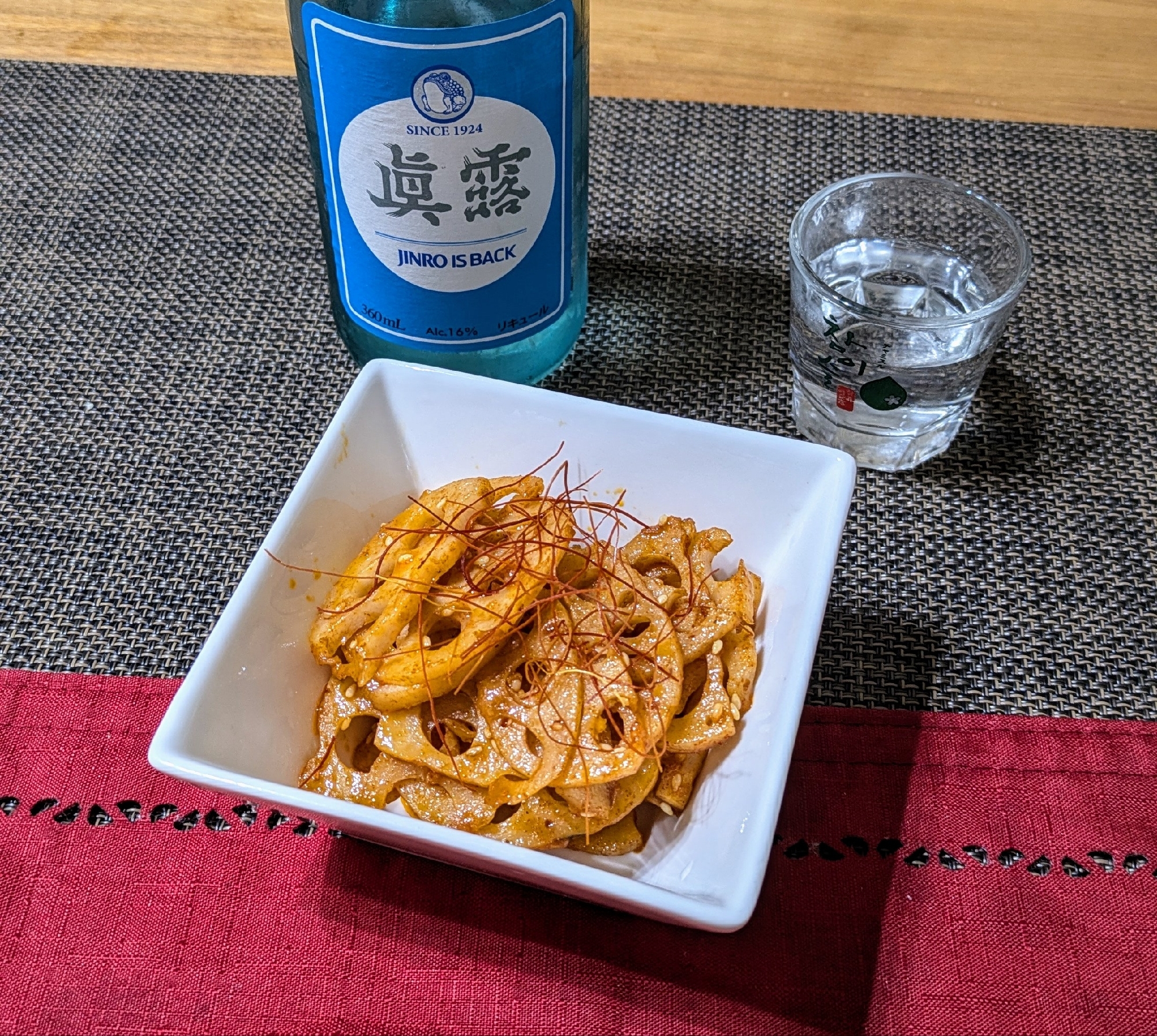 【副菜】レンコンの韓国風炒め