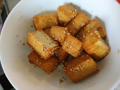 厚揚げの照り焼き風