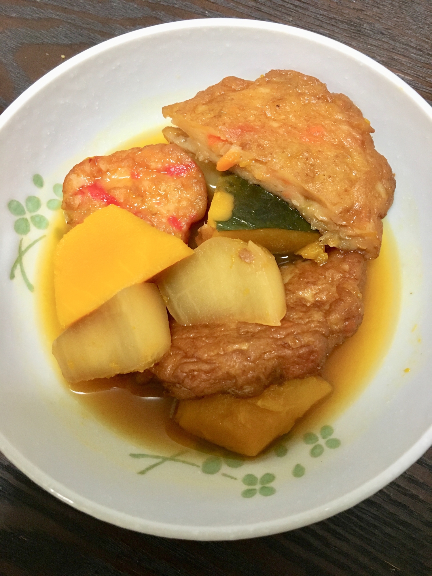 大根とかぼちゃの煮物♪