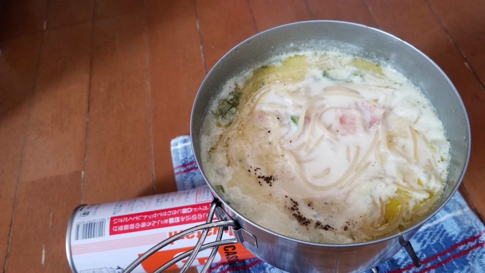 ゆるキャン りんちゃんのスープパスタ レシピ 作り方 By オカンocan 楽天レシピ