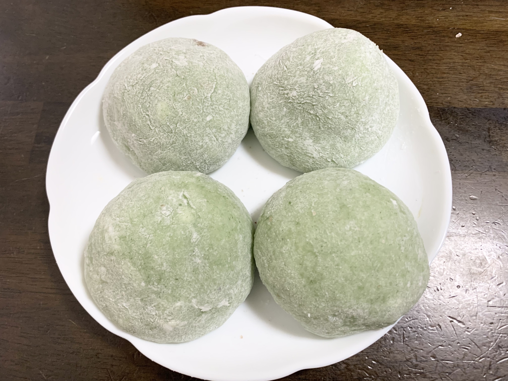 切り餅レシピ　和菓子レシピ　よもぎ大福