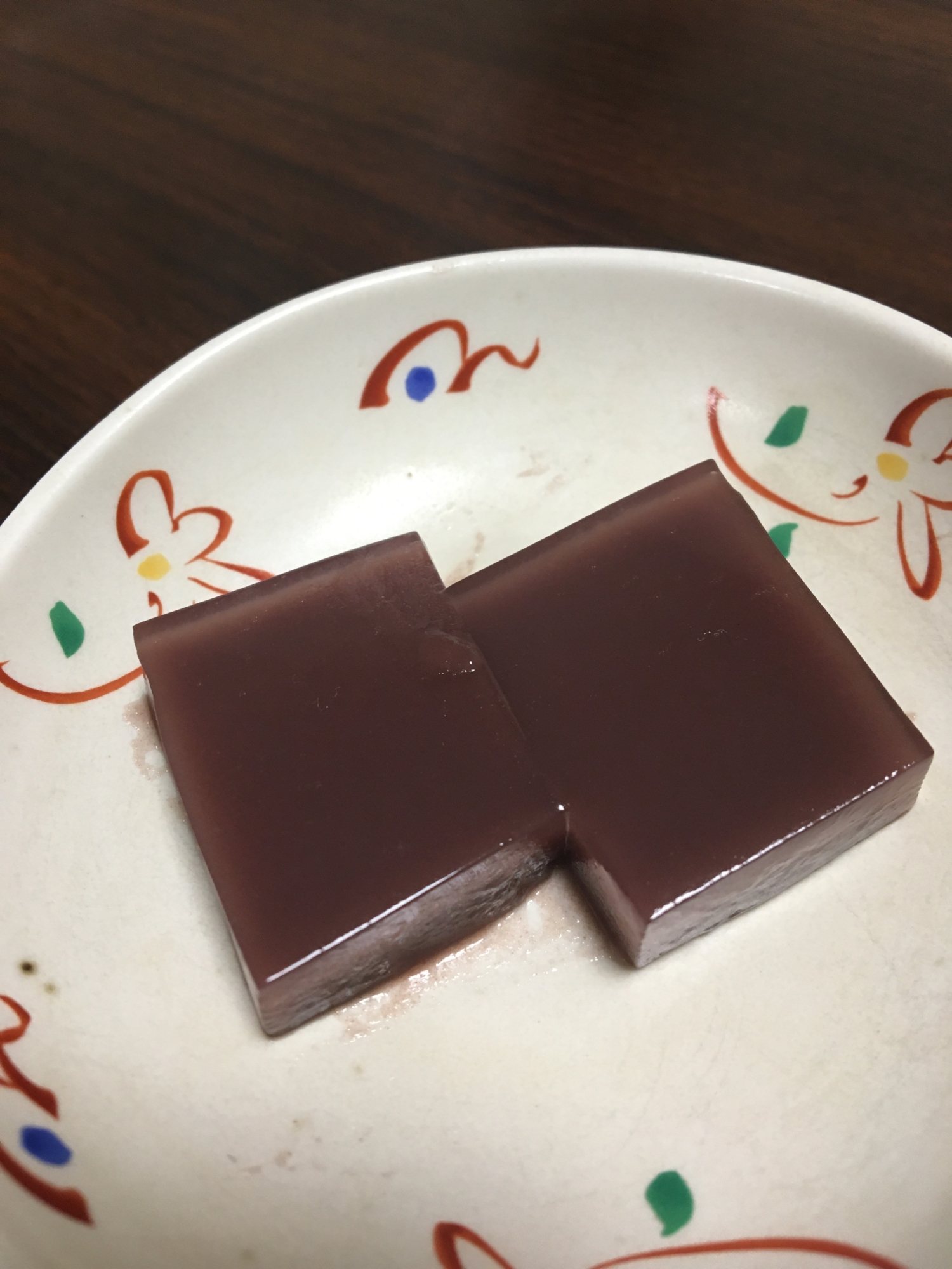 ゼラチンで簡単★水ようかん