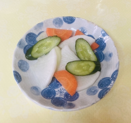 簡単！激旨！合わせて置くだけの大根漬物