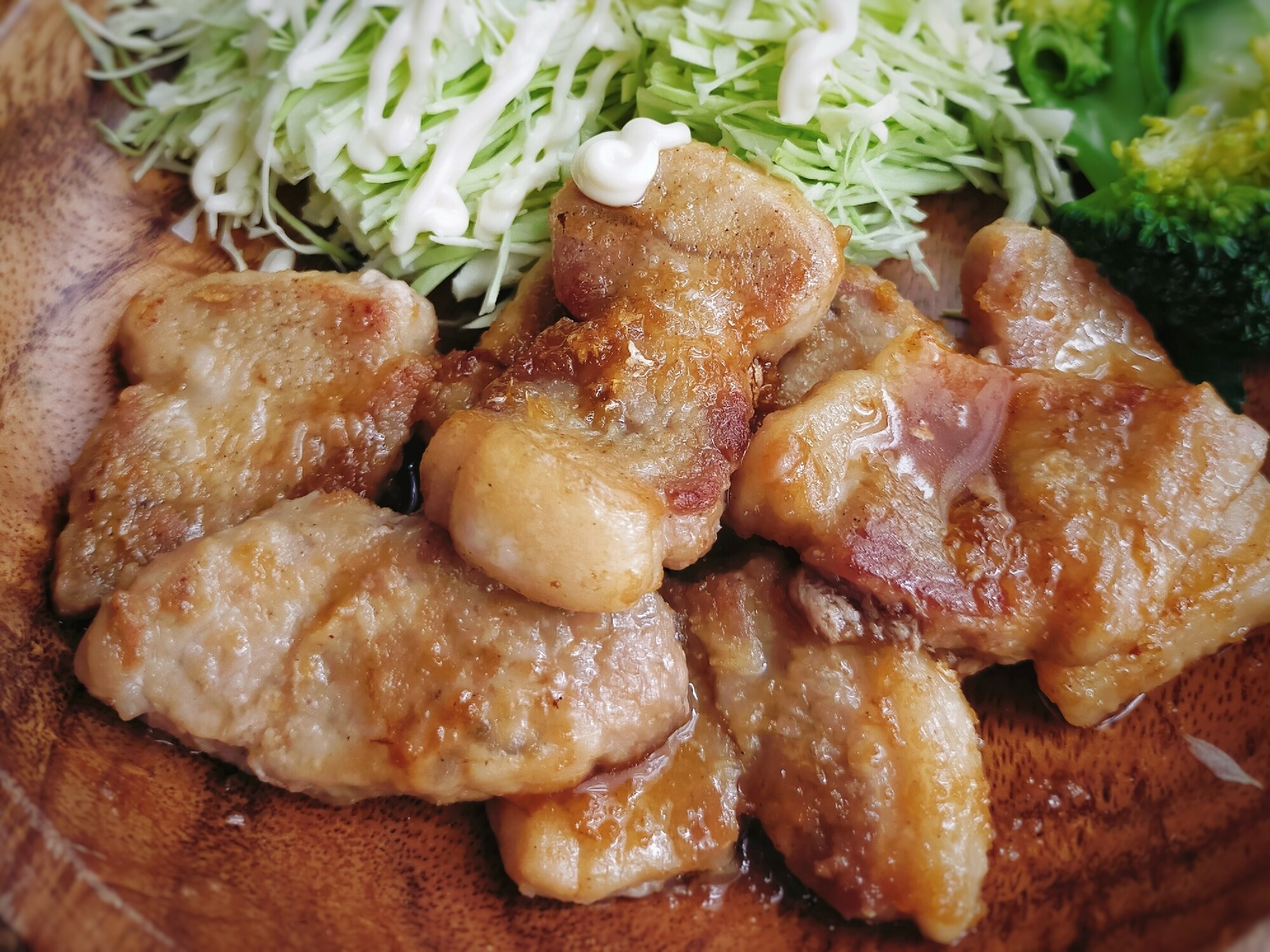 厚切りとんかつ用ロースの生姜焼き レシピ・作り方 by たまの、気まま