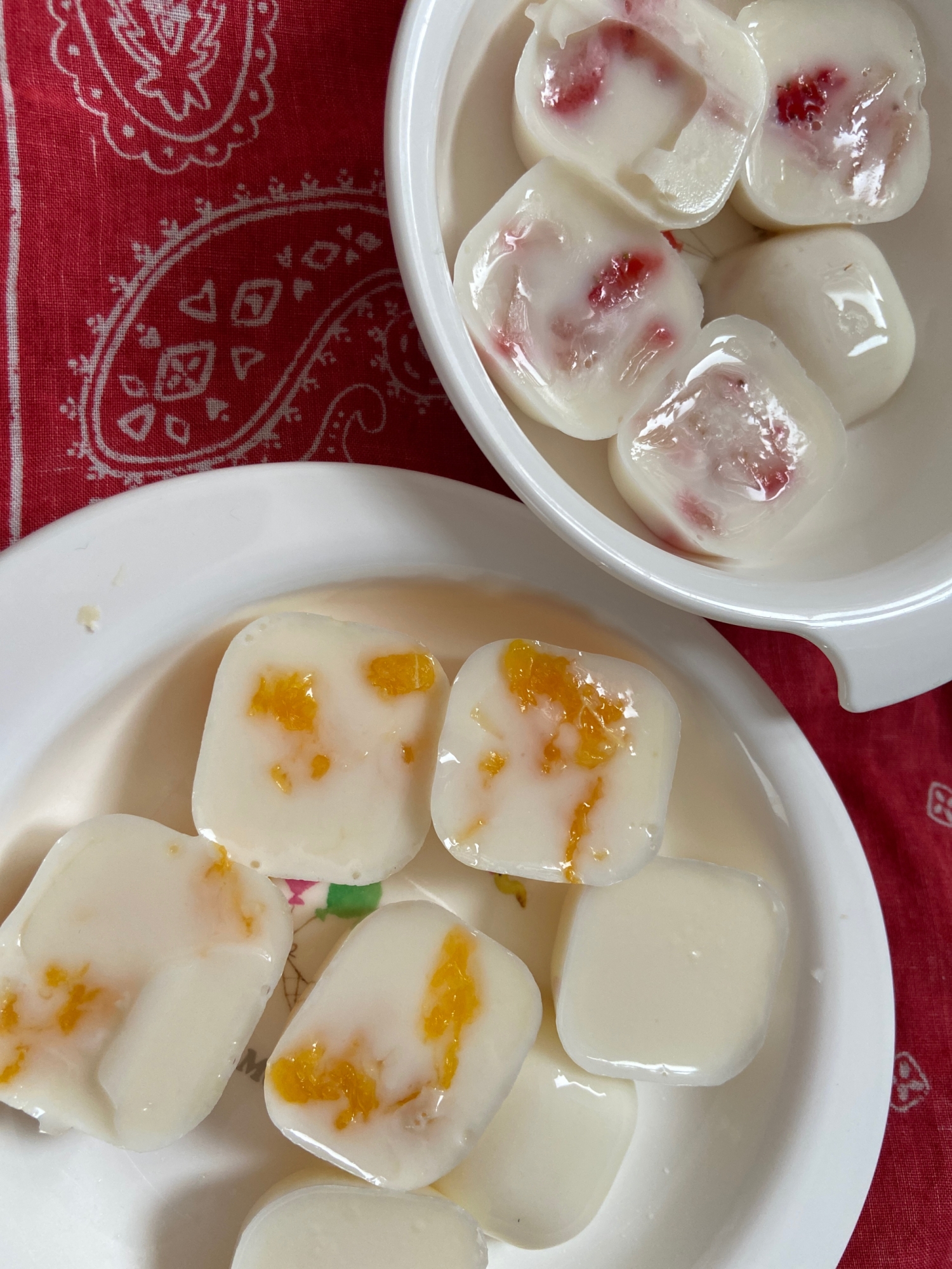 離乳食後期 すぐ作れる 果物ゴロゴロ寒天ゼリー レシピ 作り方 By あかりっち 楽天レシピ 離乳食後期 すぐ作れる 果物ゴロゴロ寒天ゼリー レシピ 作り方 By あかりっち 楽天レシピ