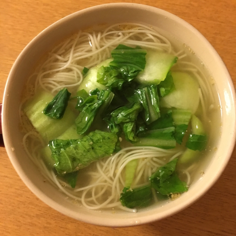 柚子胡椒風味のにゅう麺