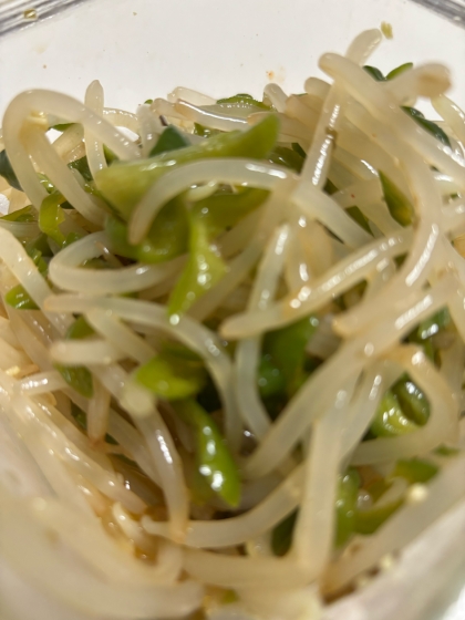 もやしとピーマンのナムル