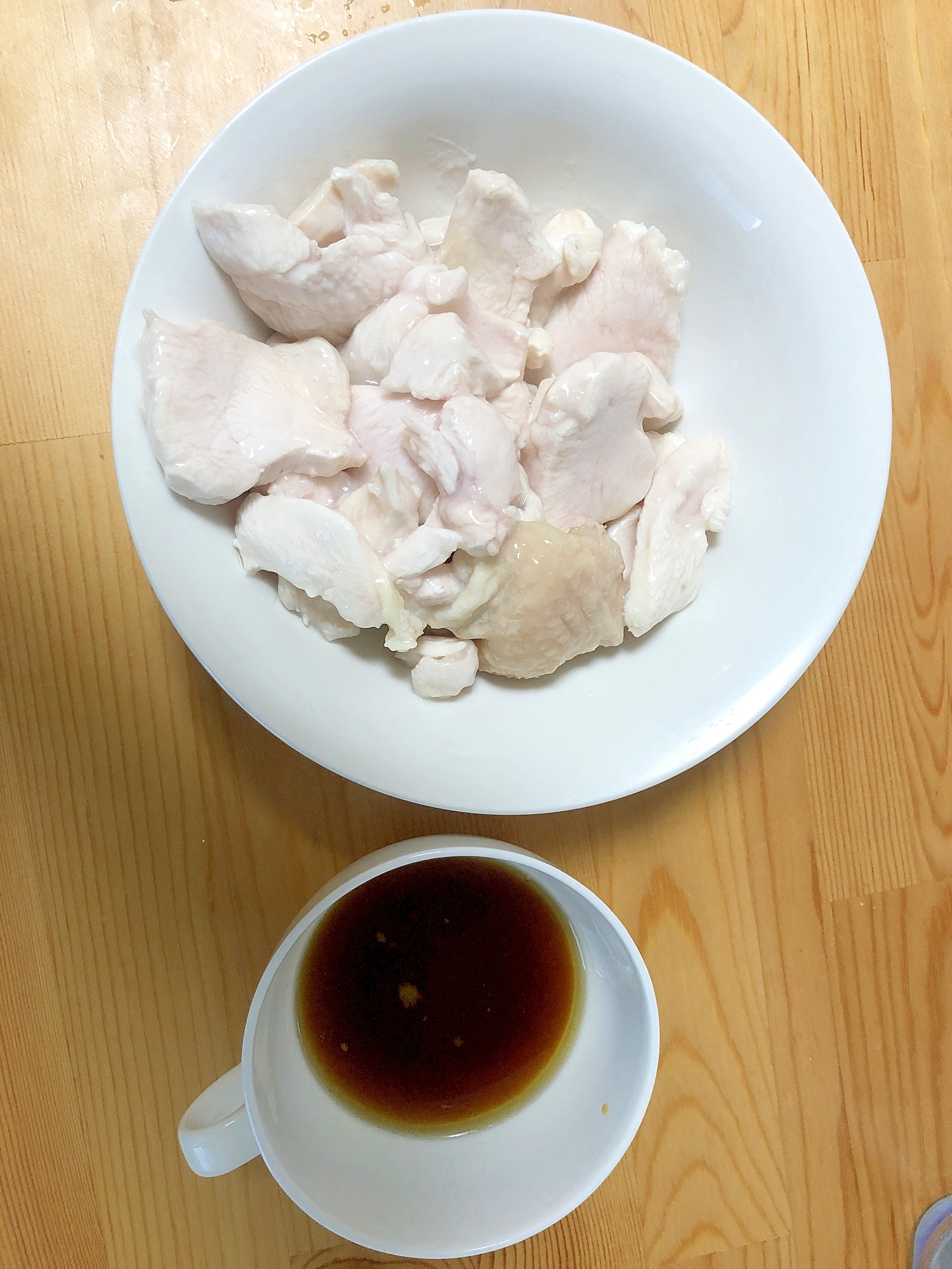 ズボラな水晶鶏