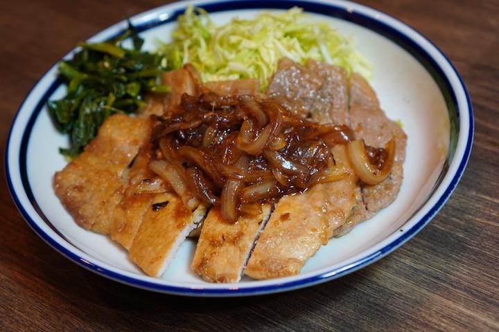 簡単で美味しい、豚の生姜焼き