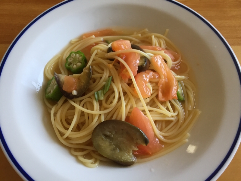 夏野菜のスープスパ レシピ 作り方 By ボンド子 楽天レシピ