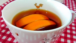 オレンジの紅茶　