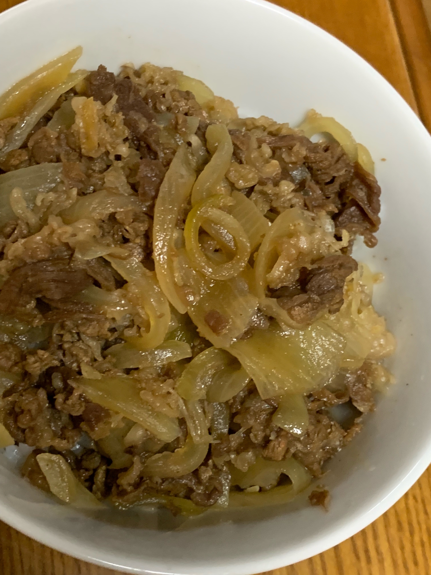 つゆが美味しい‼簡単牛丼♡