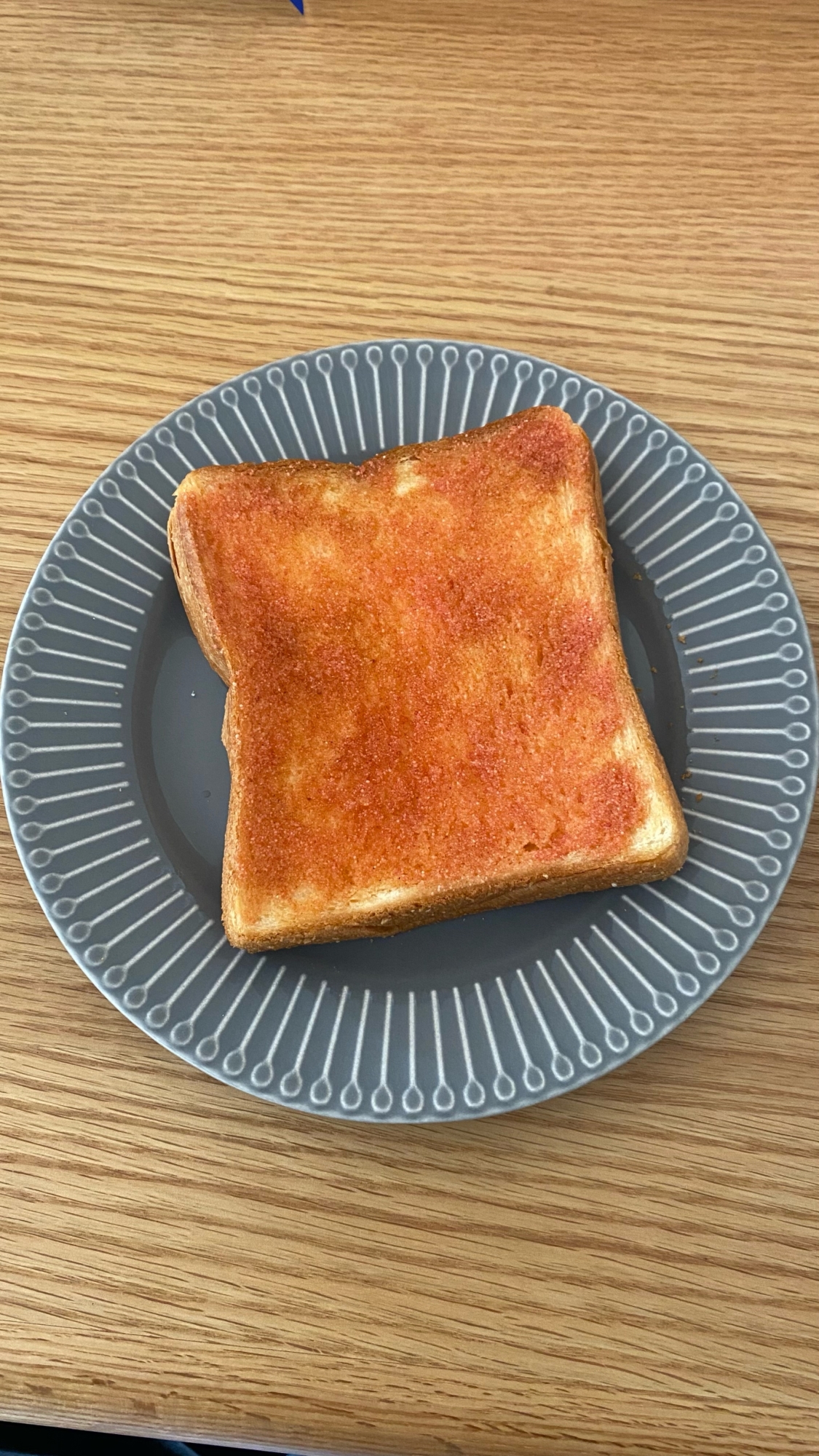 たっぷり明太子のトースト