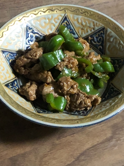 焼肉のたれで☆牛肉とピーマン炒め