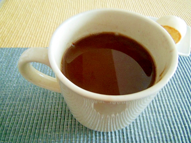 ピュアココアとコーヒーのシナモン風味♪