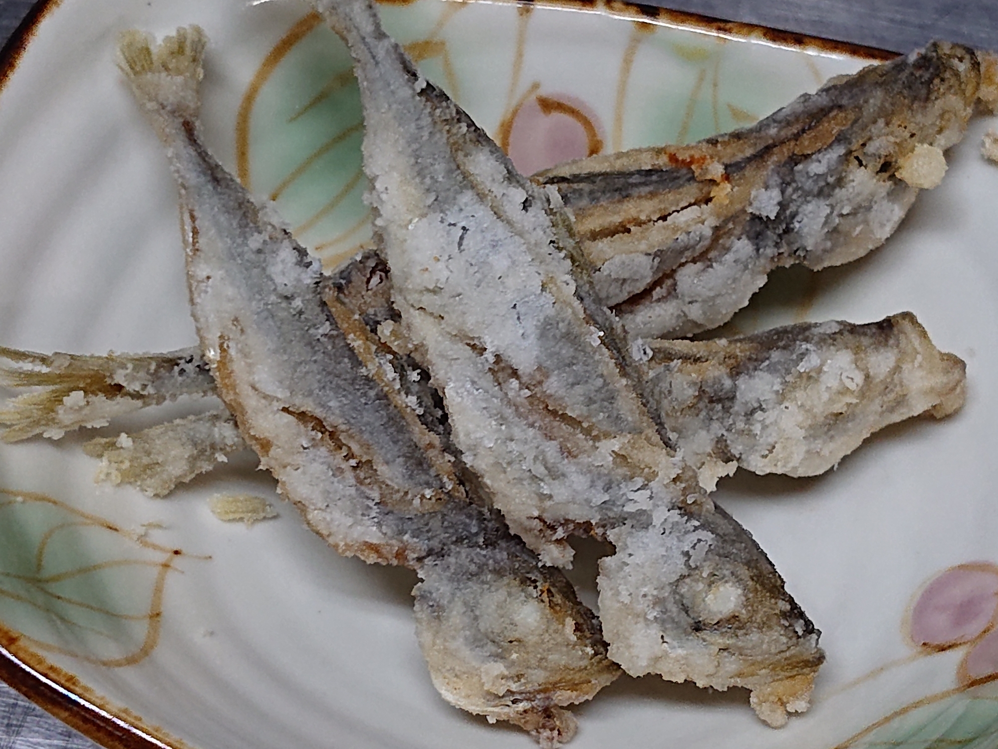 本日のお通し★鯵唐揚げ★