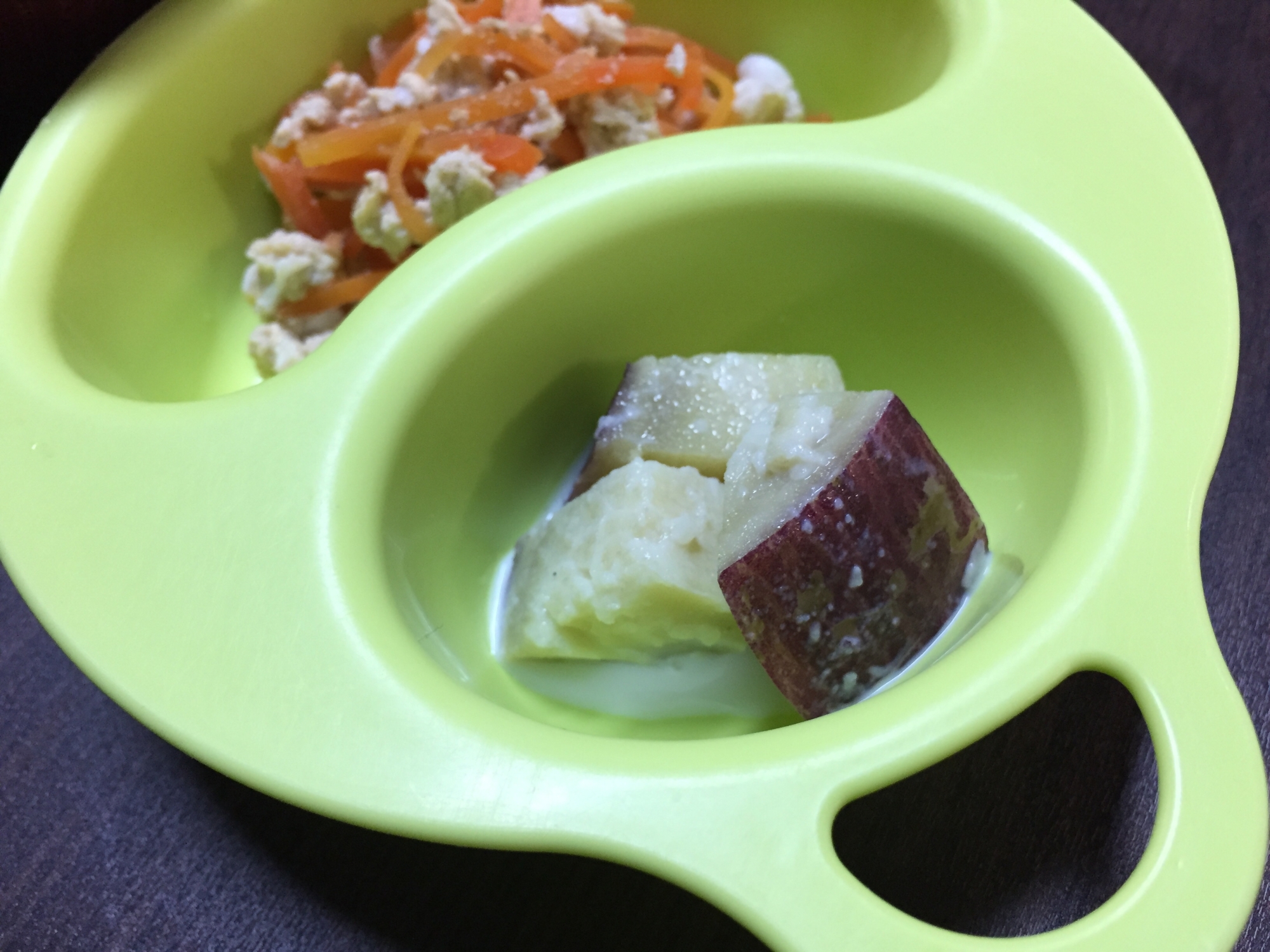 離乳食 完了期 さつまいものミルク煮 レシピ 作り方 By 楽天レシピ