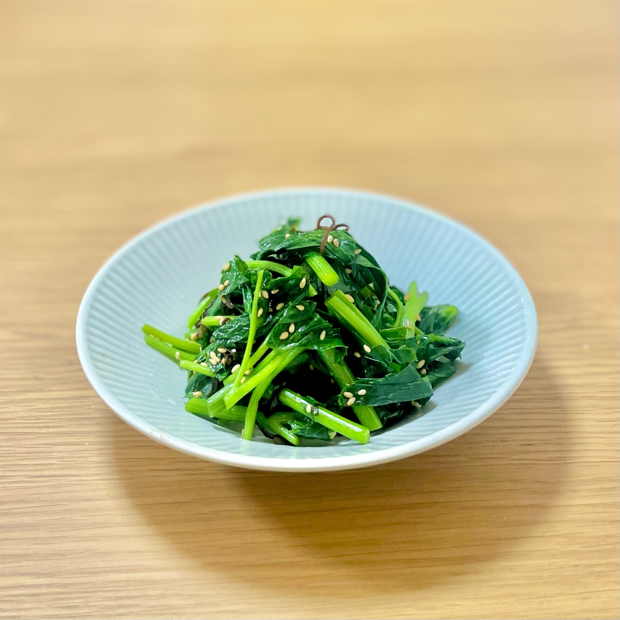 明日葉の塩昆布和え