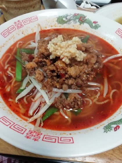 お家でラーメン屋さん♪台湾ラーメン編