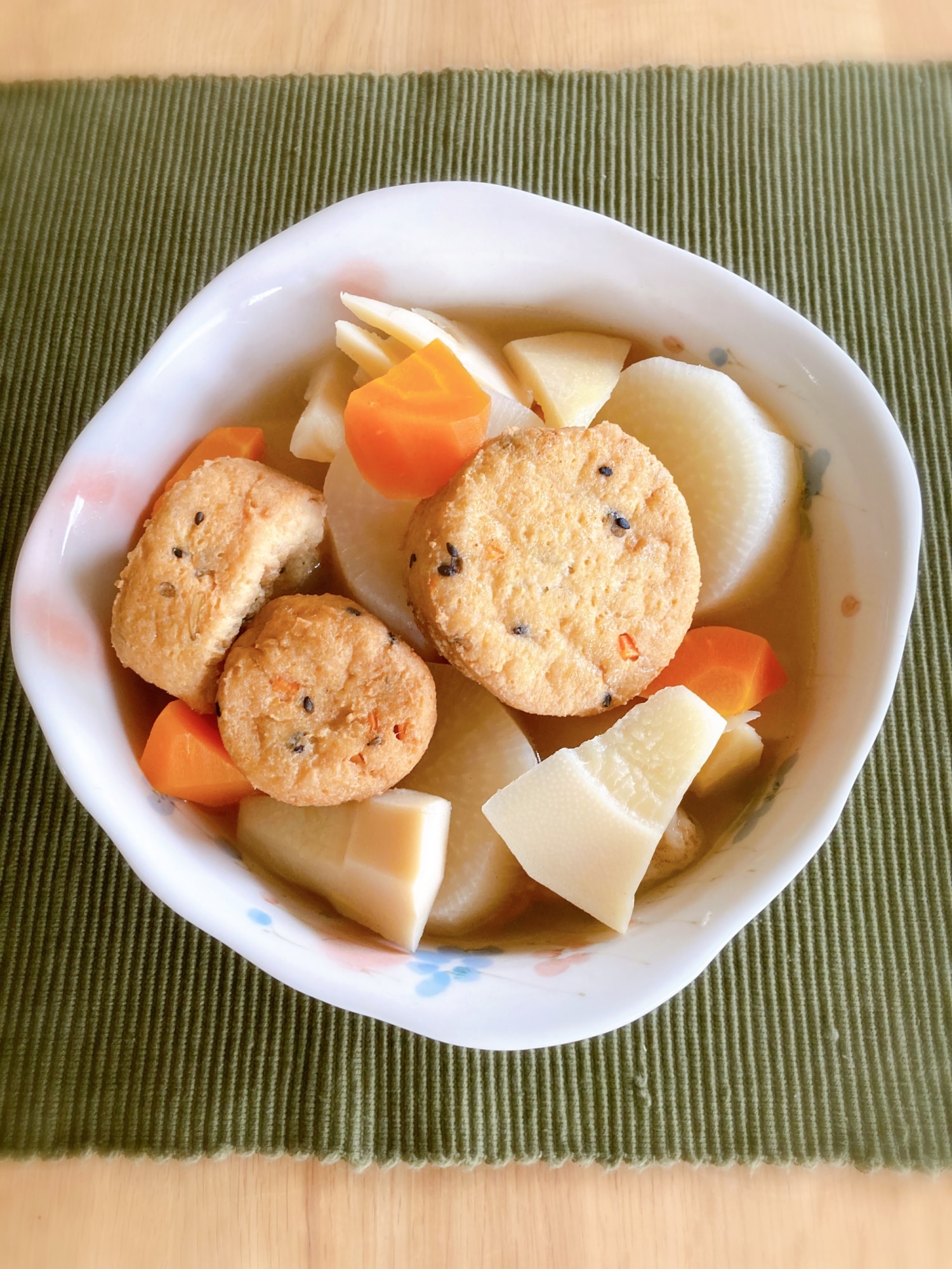 圧力鍋で簡単☆竹の子とがんもどきの煮物 レシピ・作り方 by ヤス