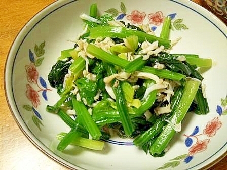 白ワインに合う ほうれん草と しらすの おひたし レシピ 作り方 By ほこ9574 楽天レシピ