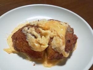 コロッケの卵とじ