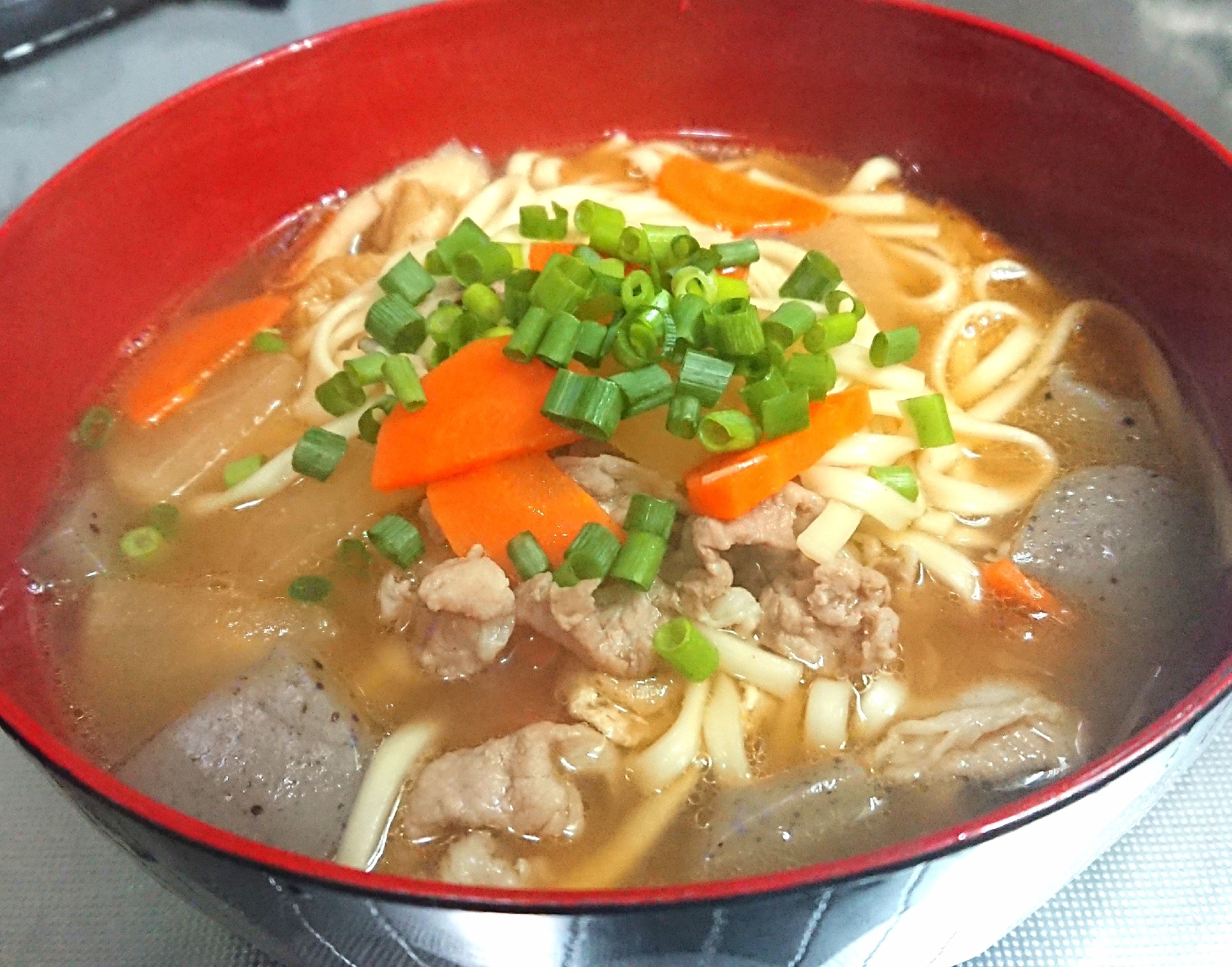 冷凍庫にあるもので★あったか♪けんちんうどん