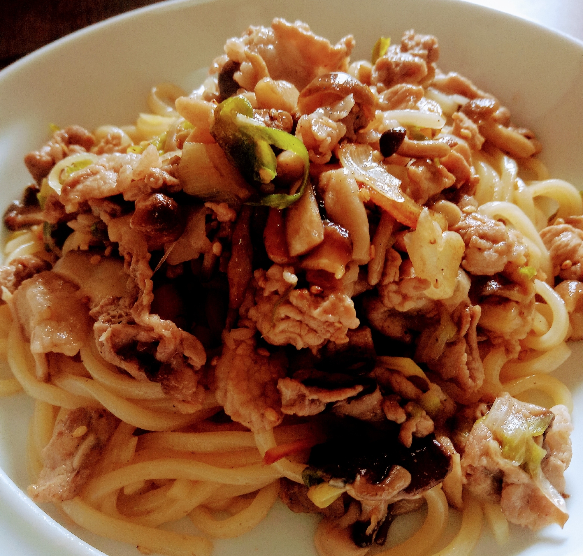 【主食】焼きうどん(デイサービス調理)