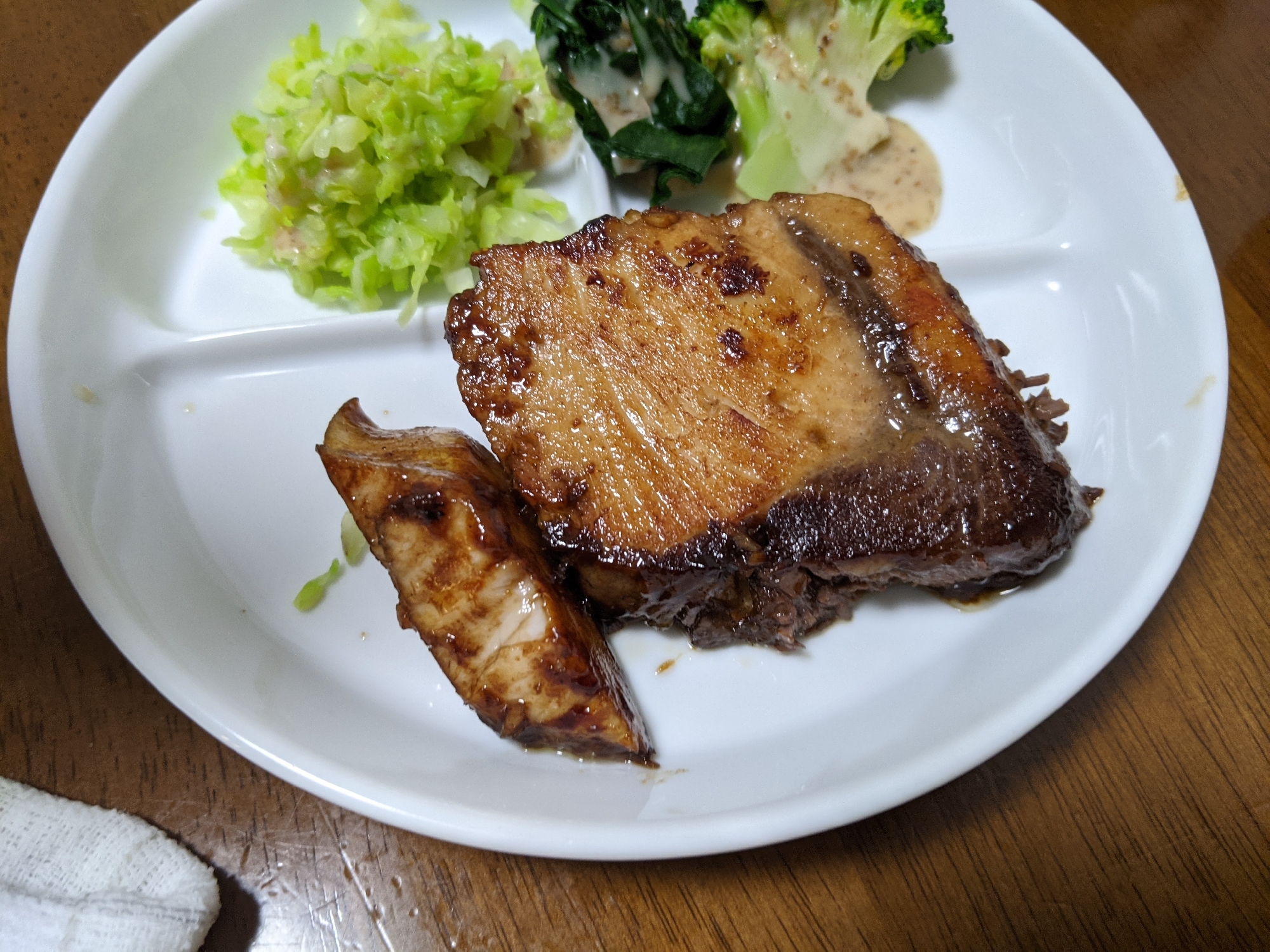 ぶりのカレー焼き