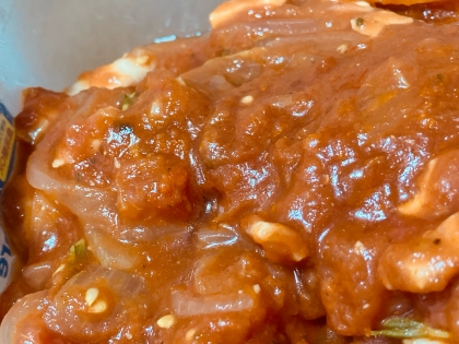 フライパンで簡単☆鶏むね肉のトマト煮