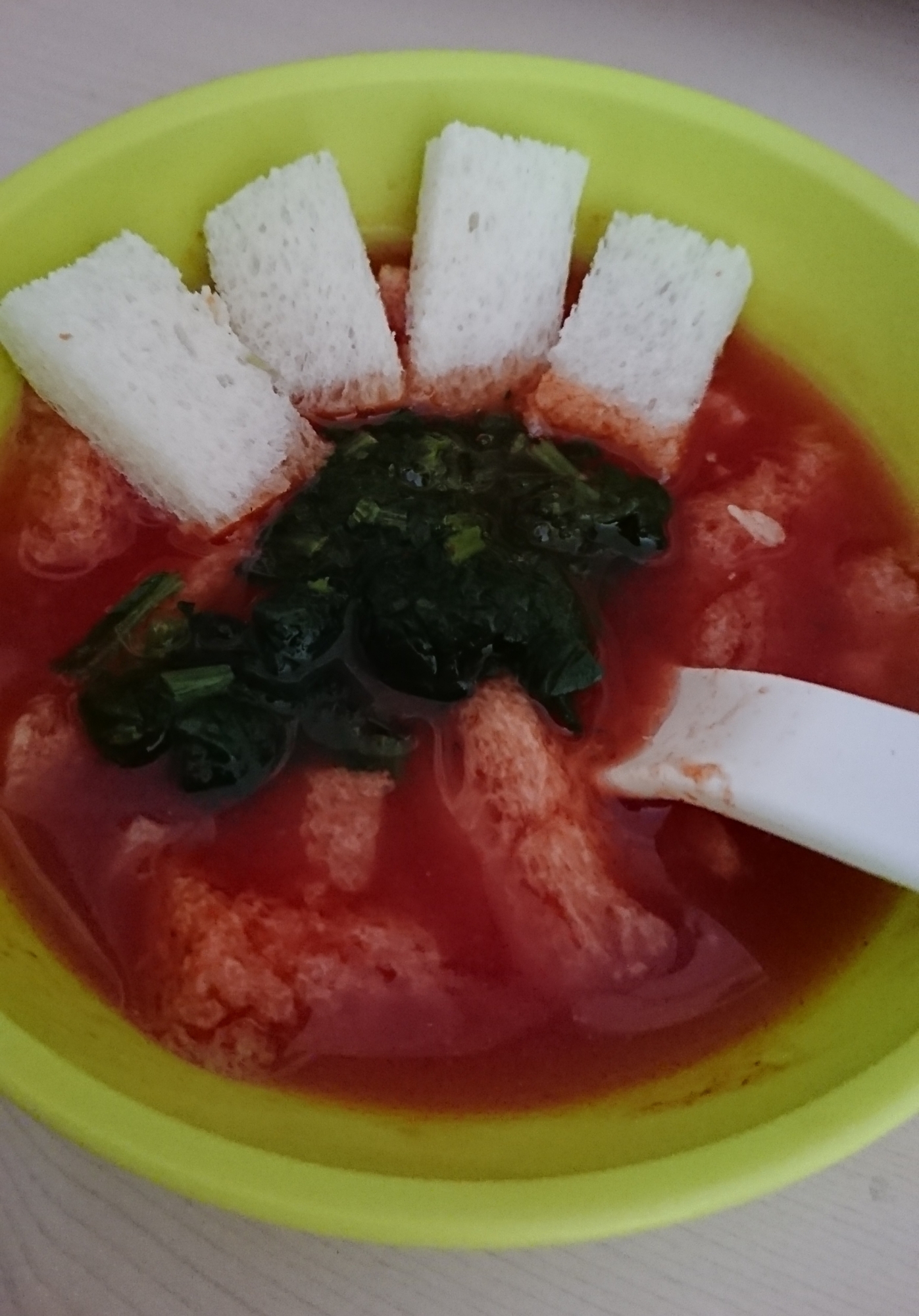 食パントロットロトマトスープ