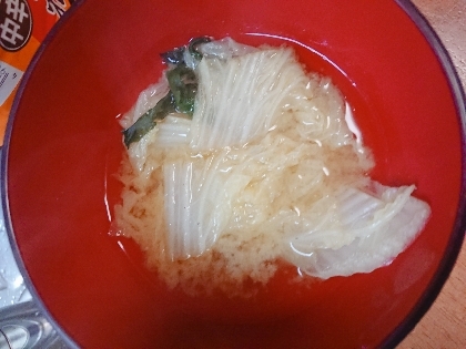 野菜のお味噌汁