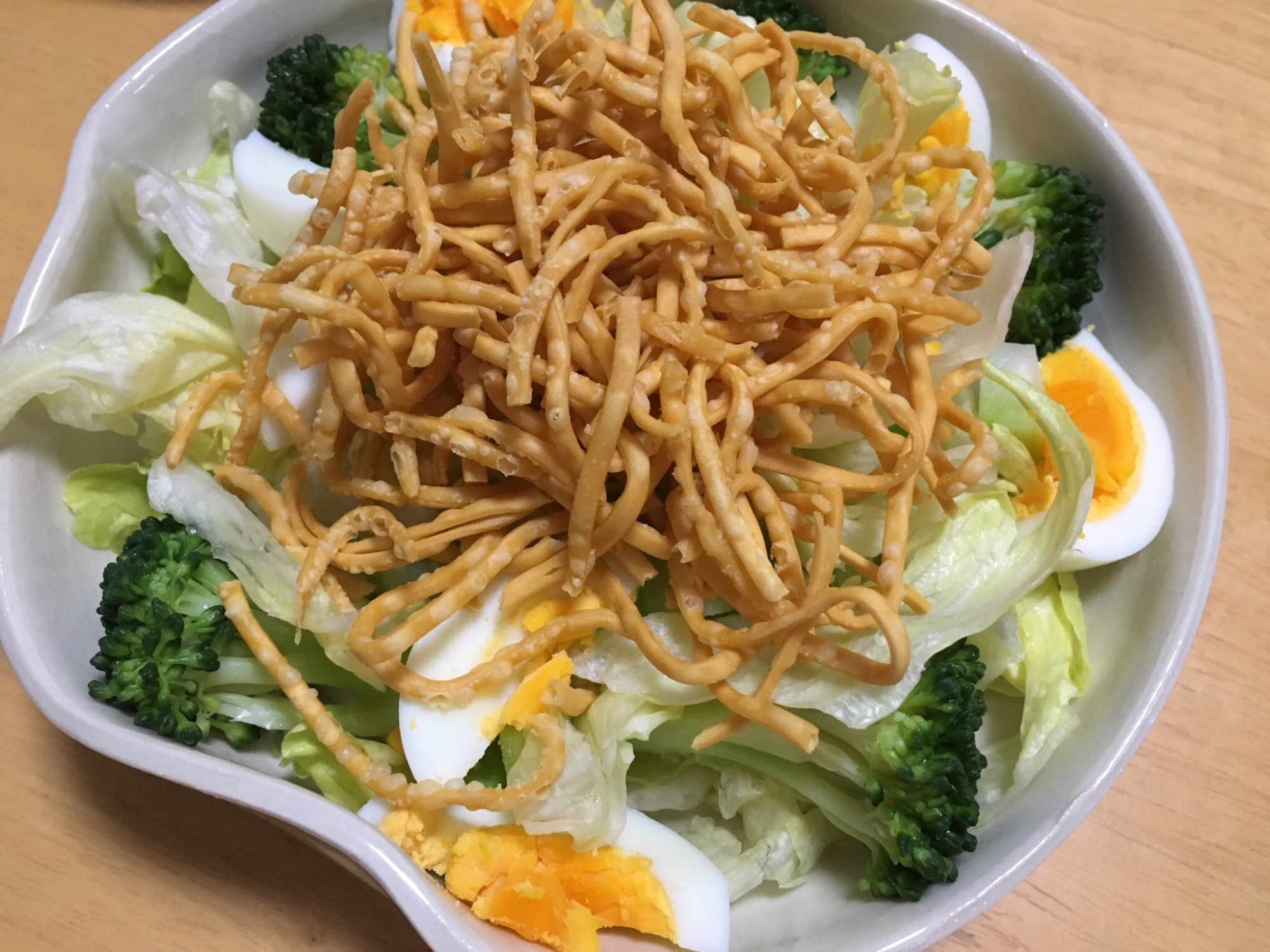 サラダ麺を使ってパリパリサラダ レシピ 作り方 By マックロトトロ 楽天レシピ