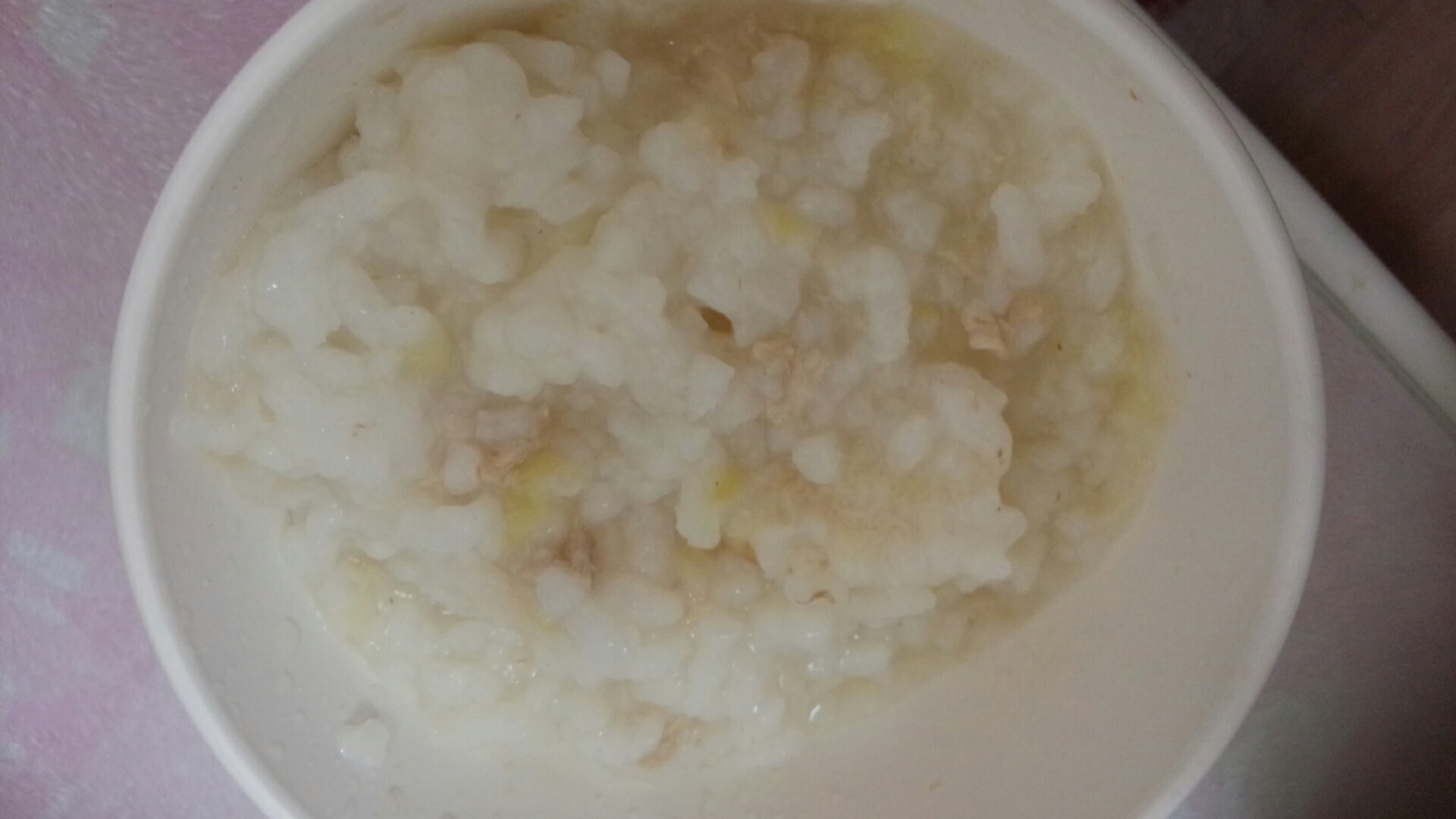 【離乳食中期】白菜とまぐろのお粥