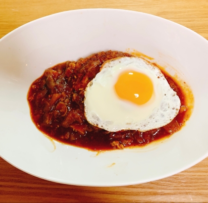 目玉焼きハンバーグ