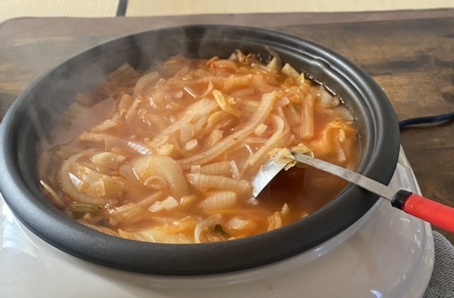 すっぱくなったキムチだからこそ！簡単キムチチゲ★