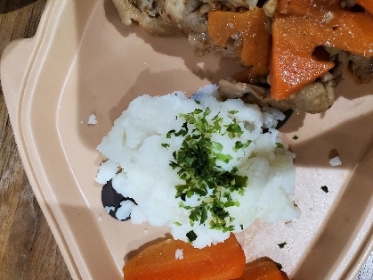 夕食でメインの付け合わせに♪チーズマッシュポテト