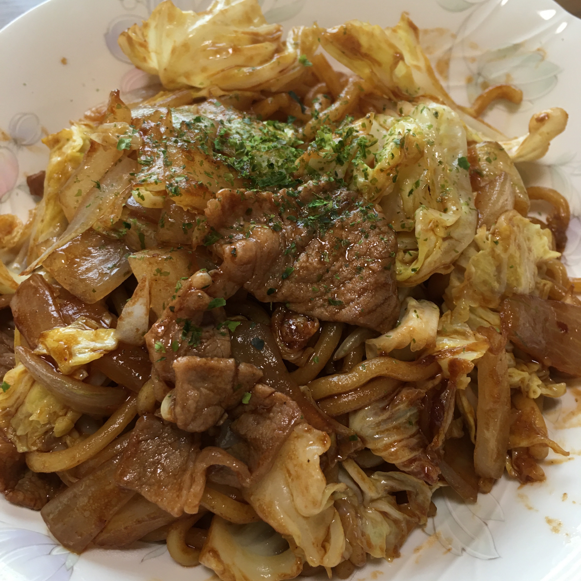 野菜たっぷり焼きそば