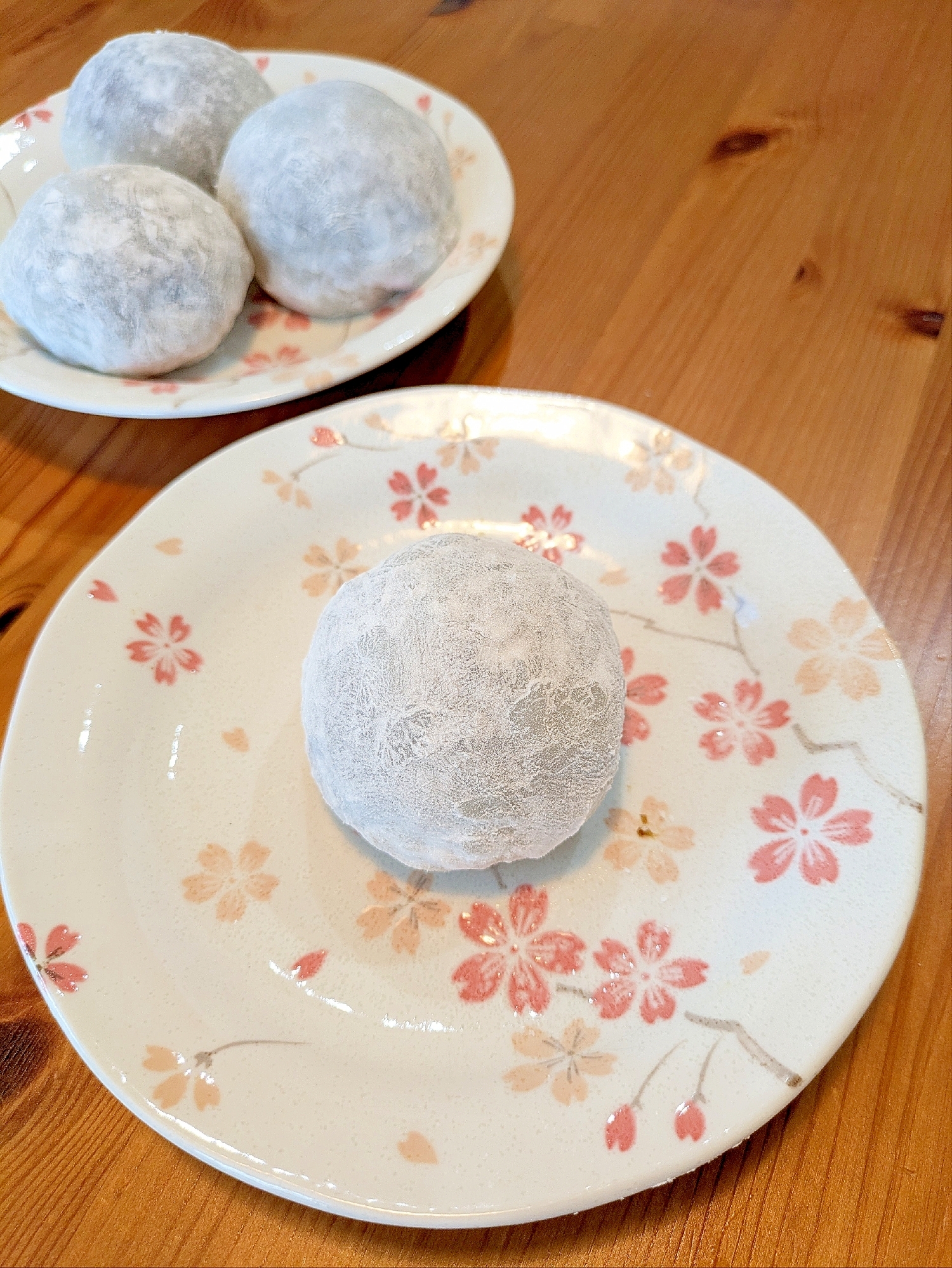 白玉粉でレンジでチン♪簡単大福