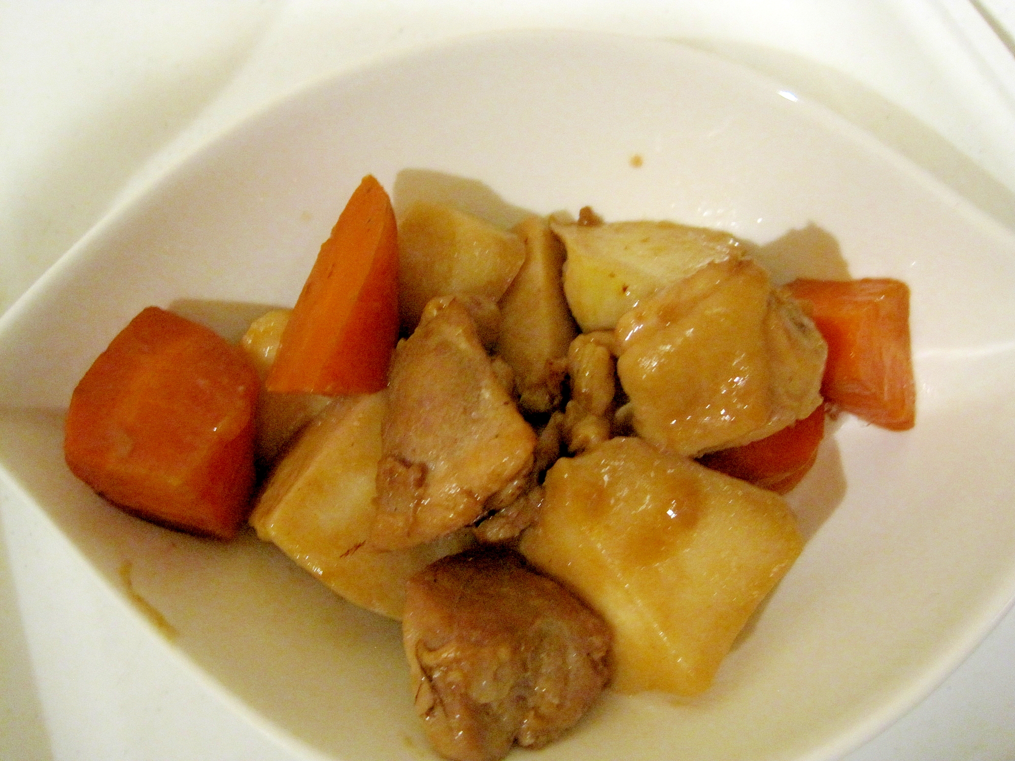 里芋と鶏肉の中華煮