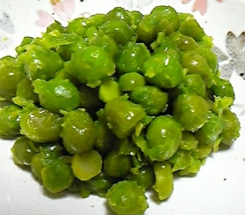 はちみつたっぷりなグリーンピースの甘煮 レシピ 作り方 By のん786 楽天レシピ