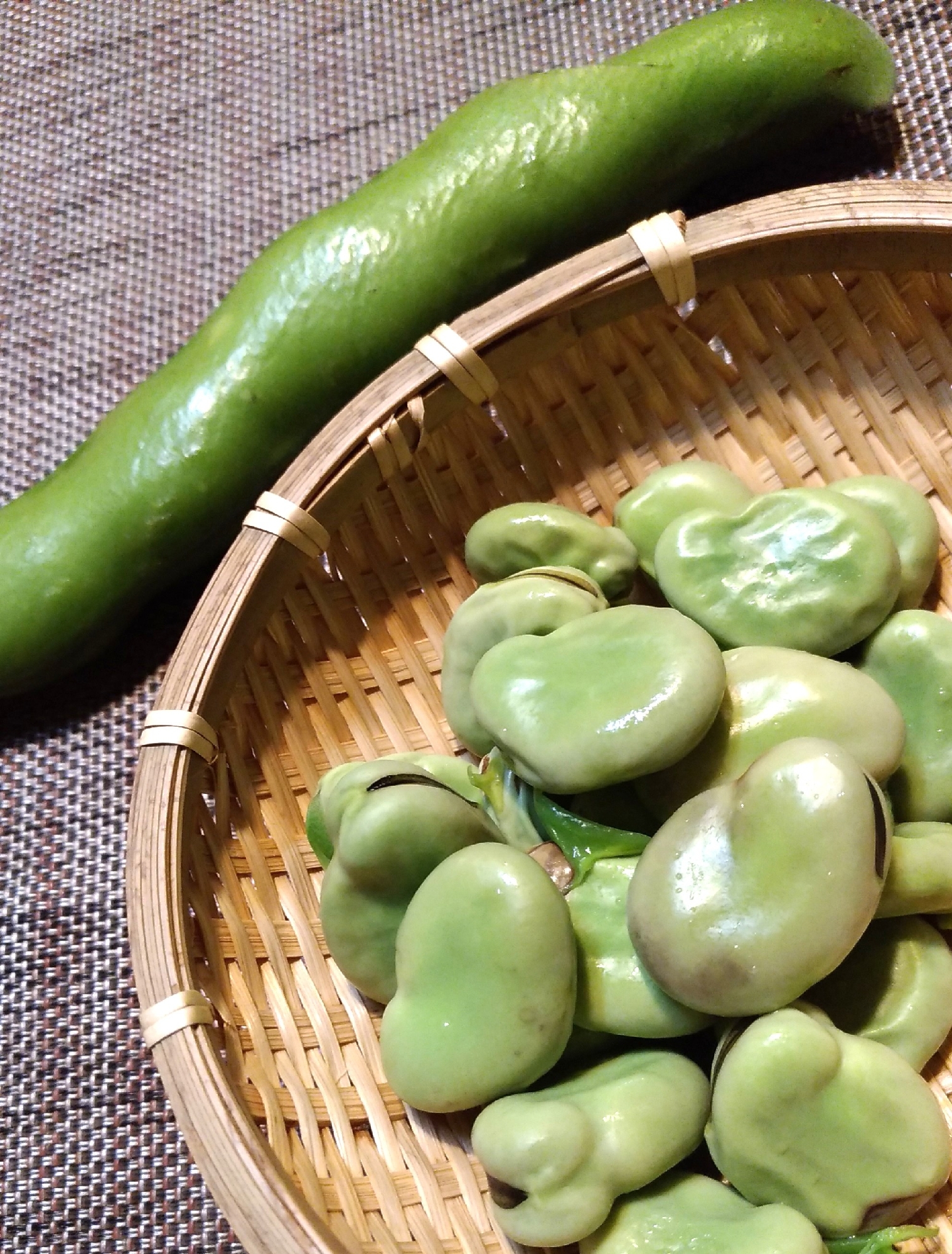 春を味わう☆空豆の美味しい茹で方