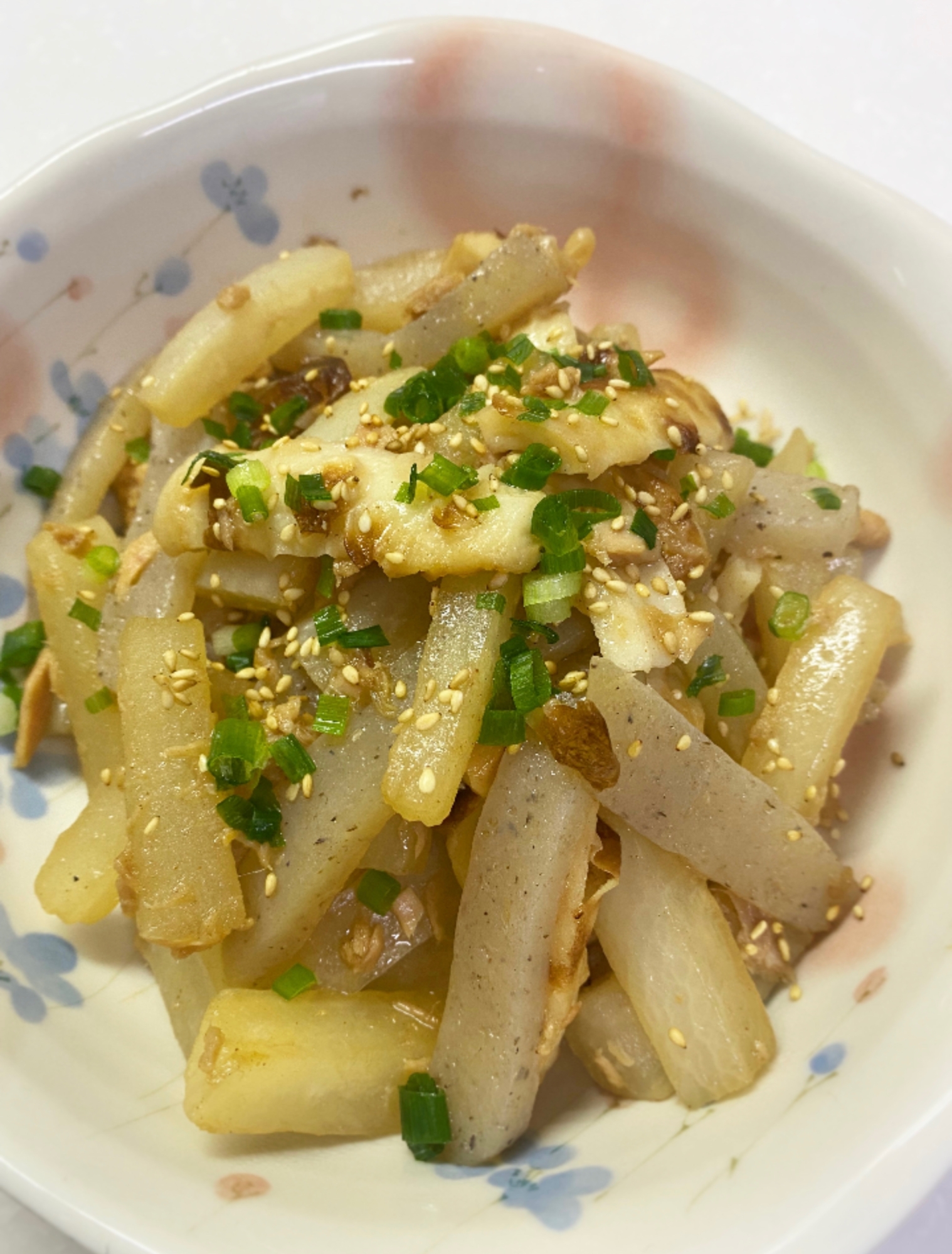 ツナと大根とちくわの煮物