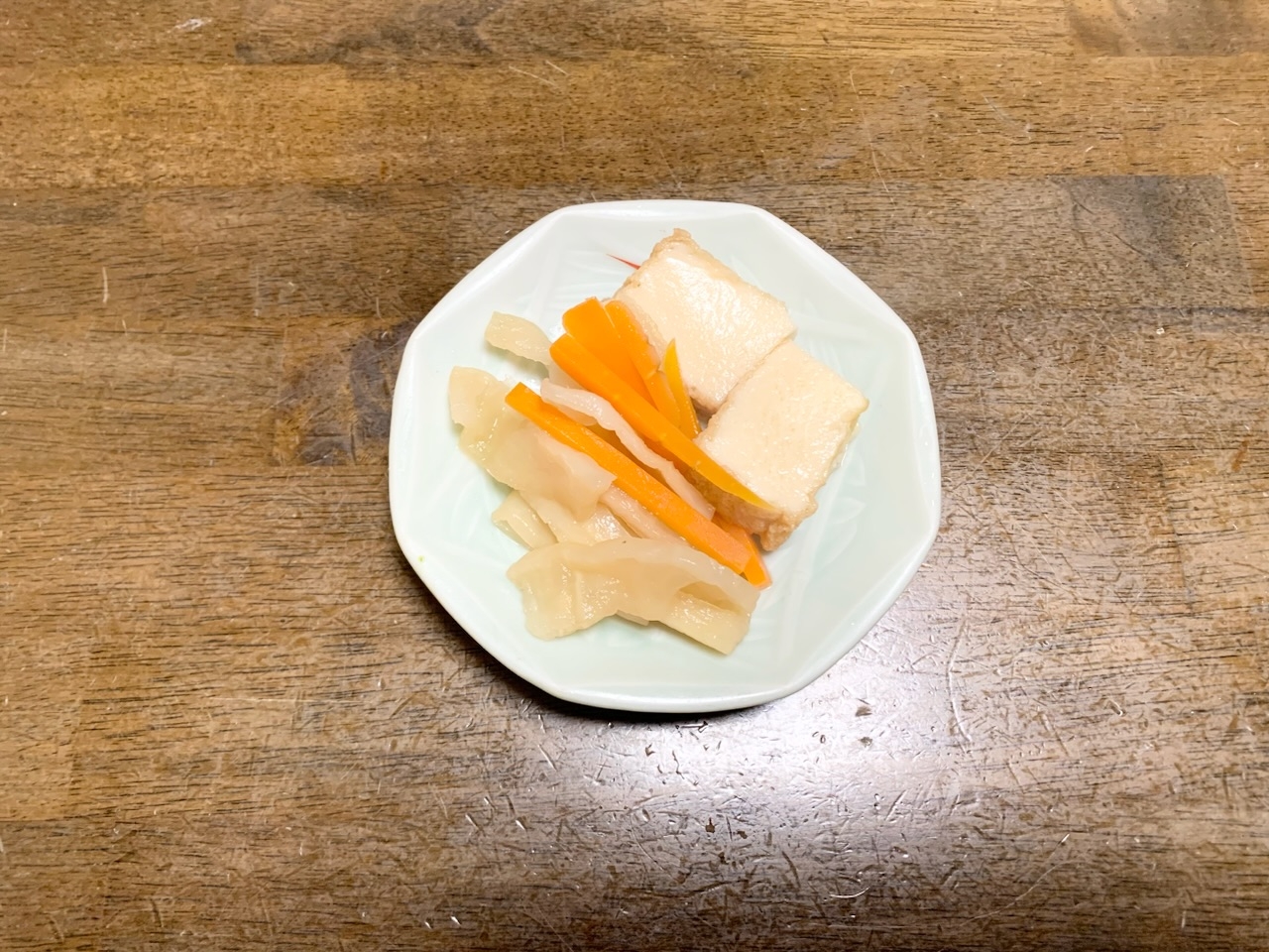 作り置きレシピ　切り干し大根と厚揚げの煮物
