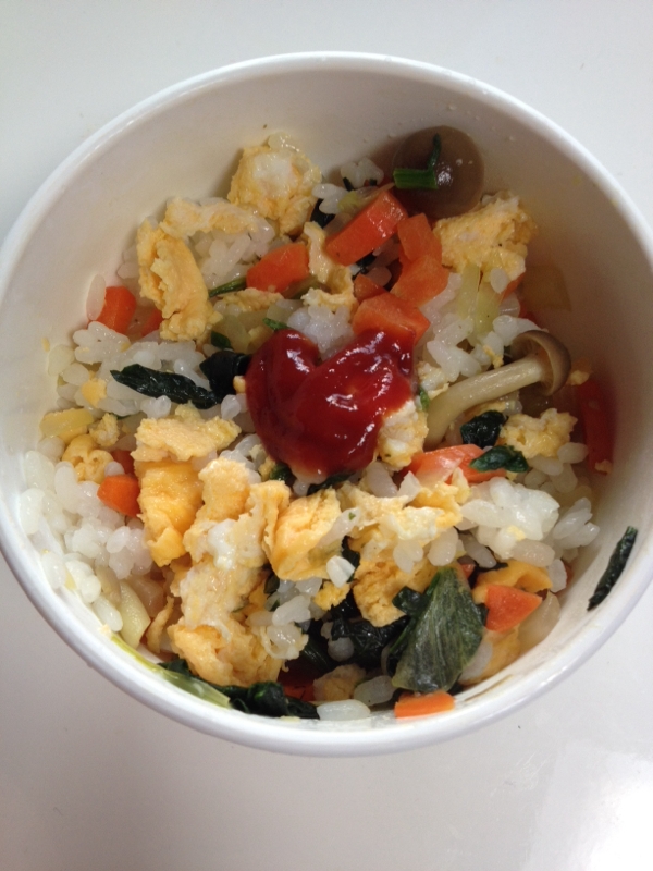 レンジで離乳食&幼児食野菜たっぷりバターライス